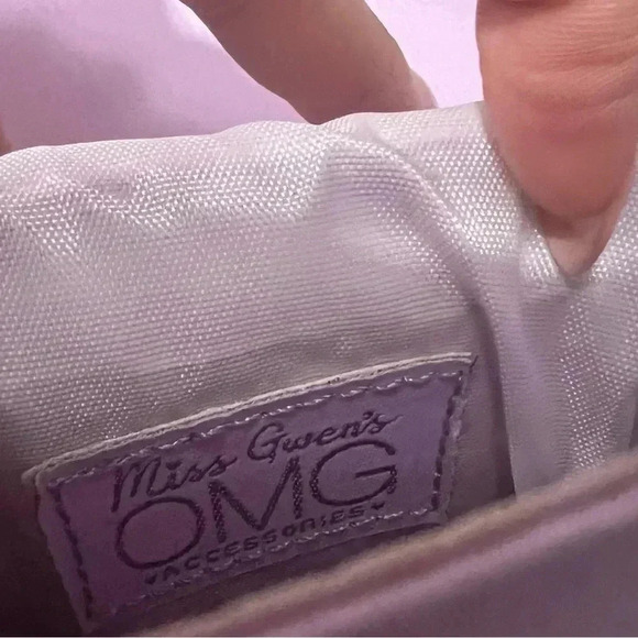 "OMG" Rhinestone Buckle Crossbody Bag - Picture 7 of 7